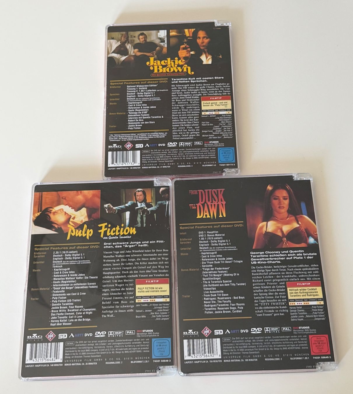 Tutti i DVDs: Tarantino Collection DVD Box Set – Usato da Altstätten SG venduto da sheamus 5