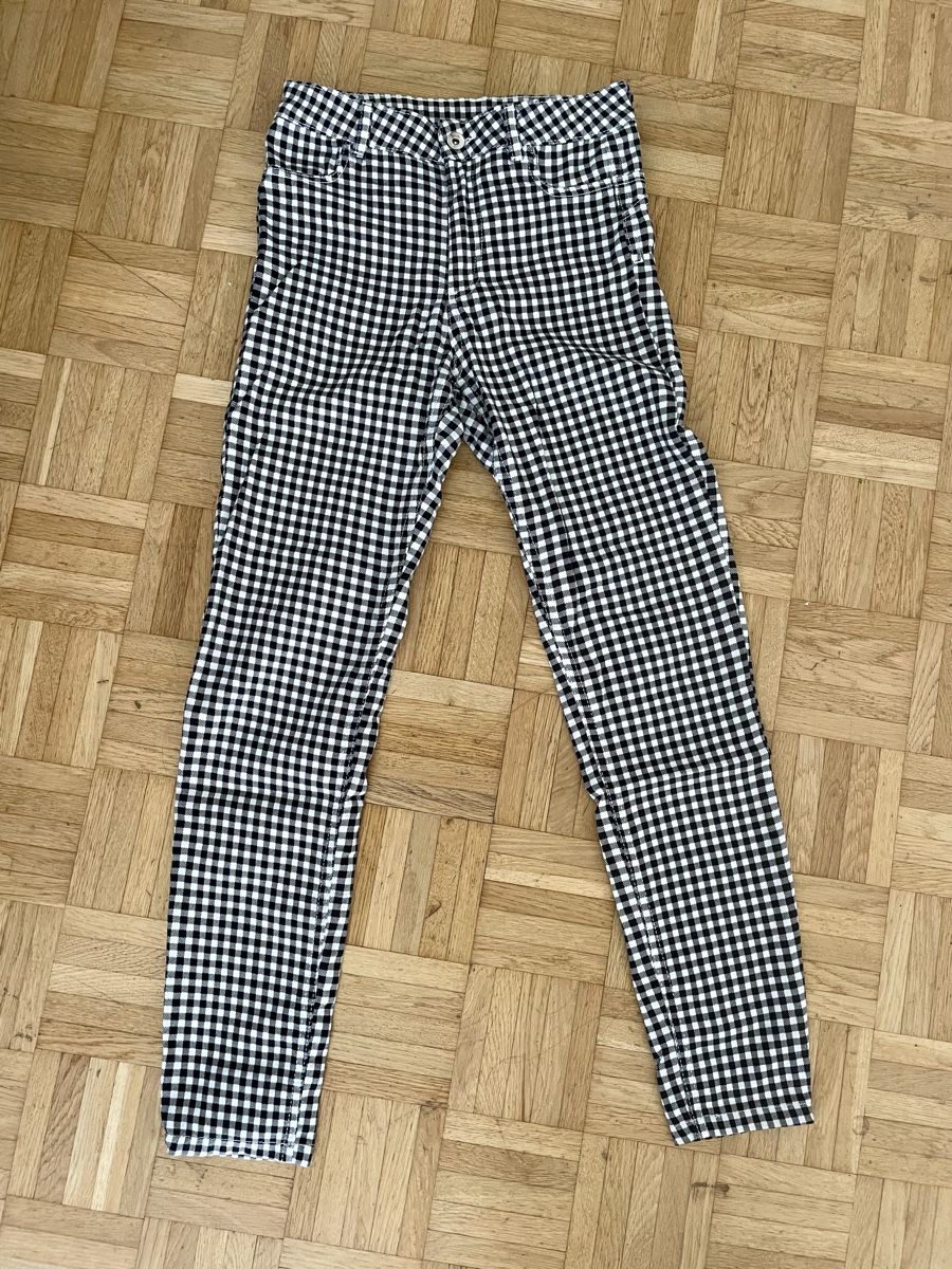 Calzedonia Hosen: Karierte Karo Hose schwarz weiss Grösse S – Neu (gemäss Beschreibung) aus Zürich von Carlajimena 2