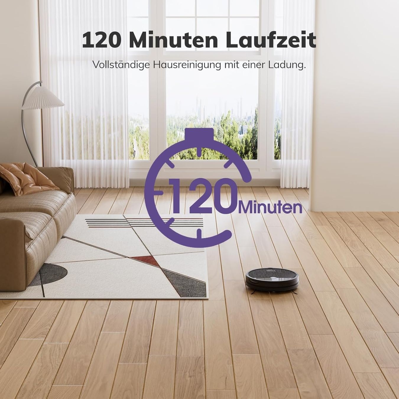 Staubsauger & Zubehör: Saugroboter Bürstenloses Design Staubsauger Roboter Starkes – Neu und originalverpackt aus Hundwil von Stallone5 4
