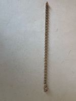 Armband Silber Panzerketteli Lässig guter Zustand