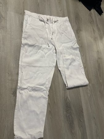 Zara Herrenhose, Grösse 44, Weiss,