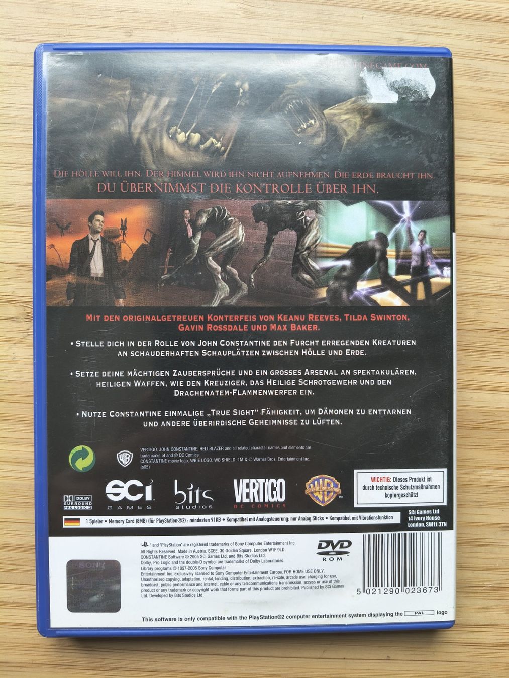 Spiele: Constantine - Das Spiel (PS 2) – Gebraucht aus Riedholz von ste_96cd 1