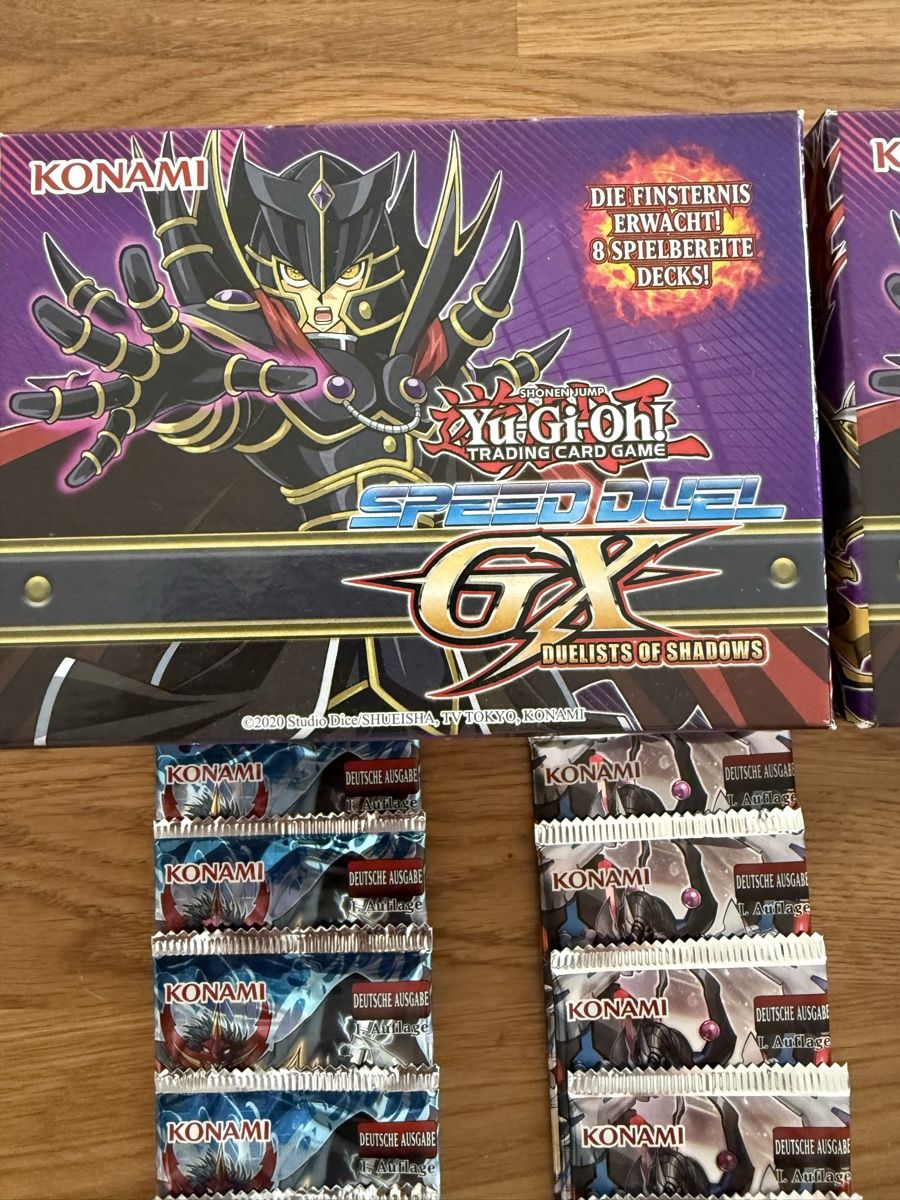 Yugioh Carte collezionabili: Kleine sealed Yu-Gi-Oh Sammlung – Nuovo e nell'imballaggio originale da Amriswil venduto da sim_nlb6 4