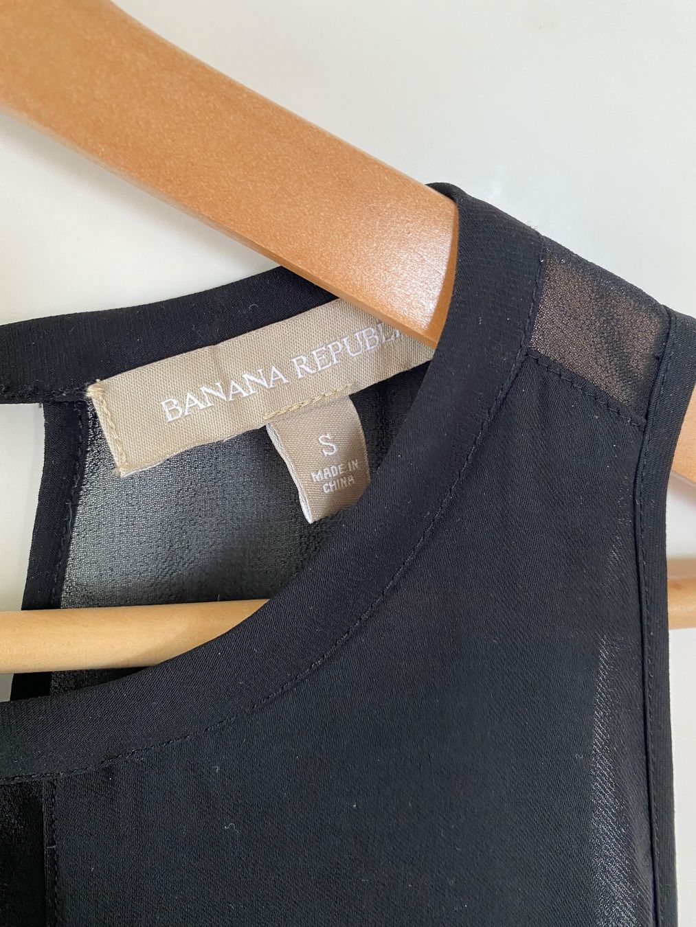 Banana Republic Top: Schickes, ärmelloses Sommer Top, Schwarz – Nuovo (secondo la descrizione) da Oberrieden venduto da mar_8vmz 6