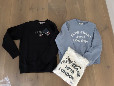 3 pullover tommy jeans, pepe jeans grösse xs neu und origina