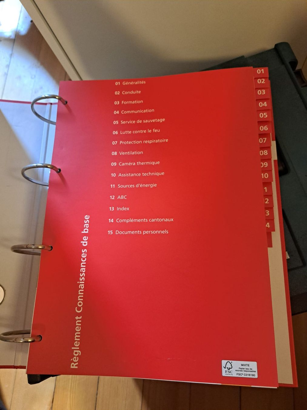 Libri: Règlement - Connaissance de base - Sapeur pompier – Usato da Payerne venduto da Miauton 2
