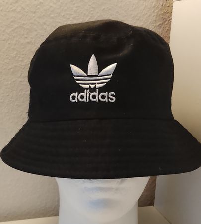 Adidas Bucket Hat Schwarz Sommer Urlaub Party Hut Mütze NEU
