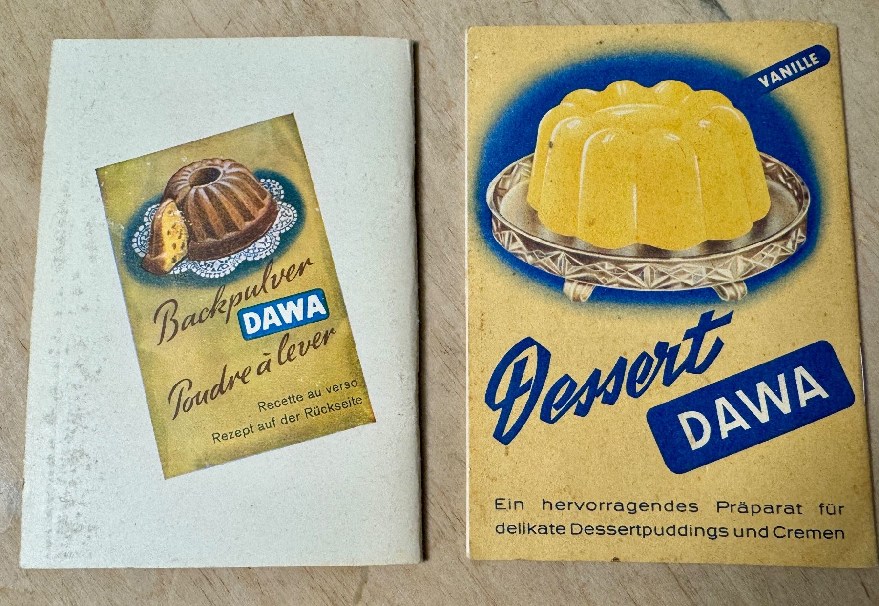 Bücher: 2 x DAWA WANDER Kochbuch Rezeptbüchlein alt – Gebraucht aus Rothrist von Luckywinner 1