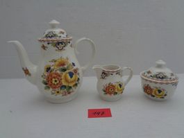 Porzellan Kaffeekrug,Rahmkrug,Zuckerdose