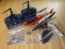Lot Teile E-Flite Blade CX 2 - teils neu