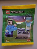 LEGO Minecraft Steve mit Diamantentruestung