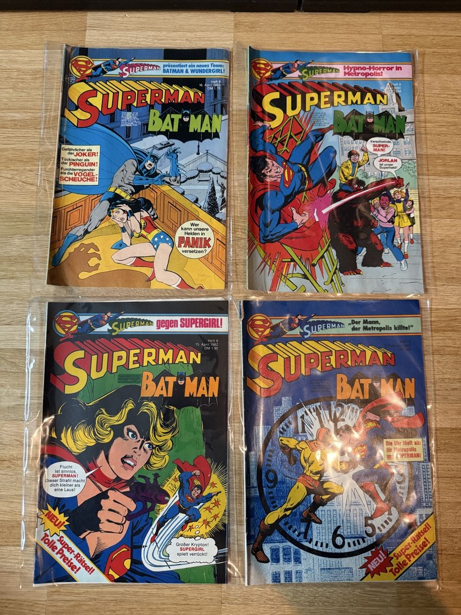 Comics: Superman / Batman Comic Set – Gebraucht aus Allschwil von Collector.Shop.Swizz