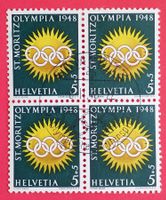 3192C) W25x,  Sonne von St. Moritz im 4-Block Kt. 360.-