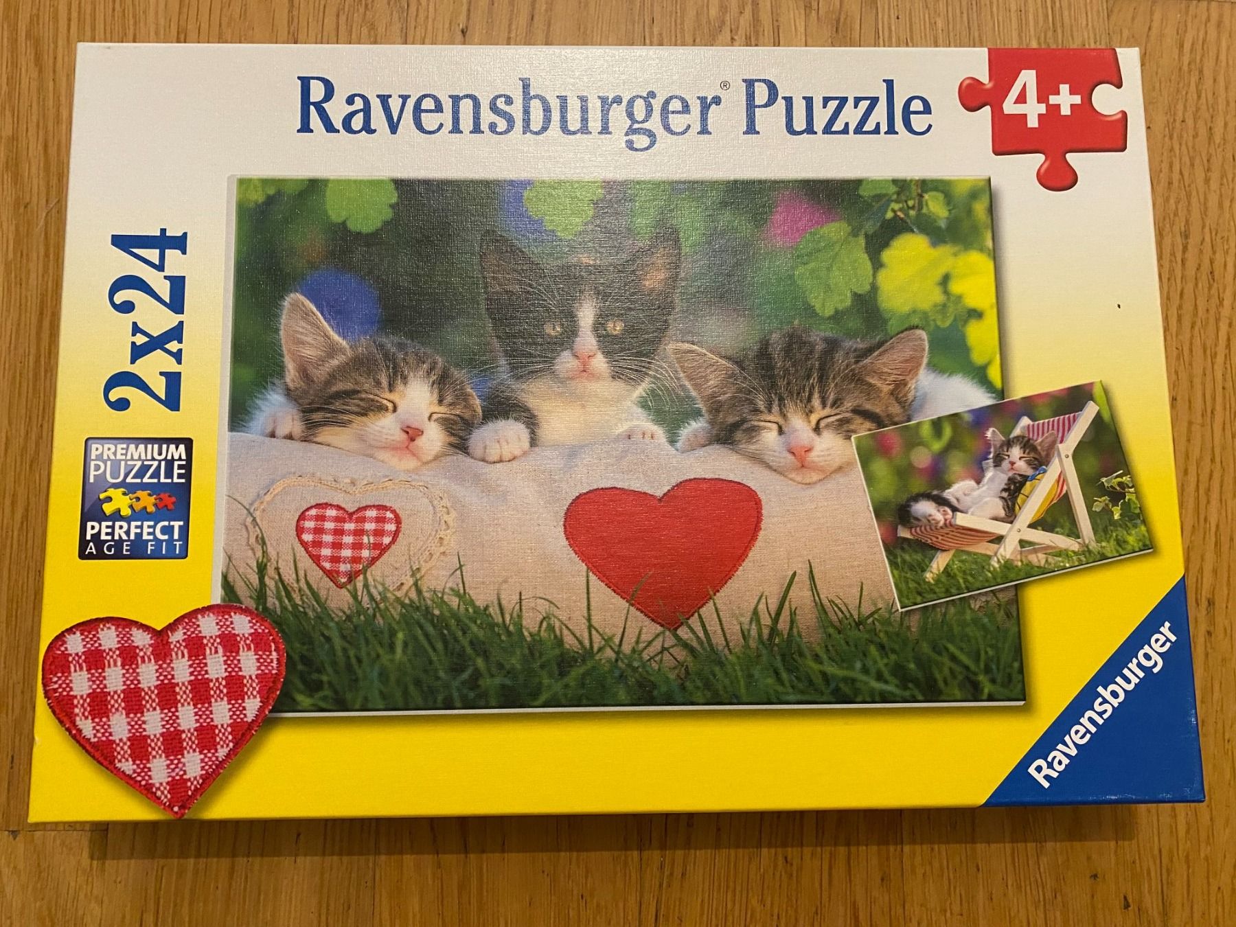 Ravensburger Puzzle: Ravensburger puzzle Katzen 2x24 Stück – Usato da Zürich venduto da GueBi2009