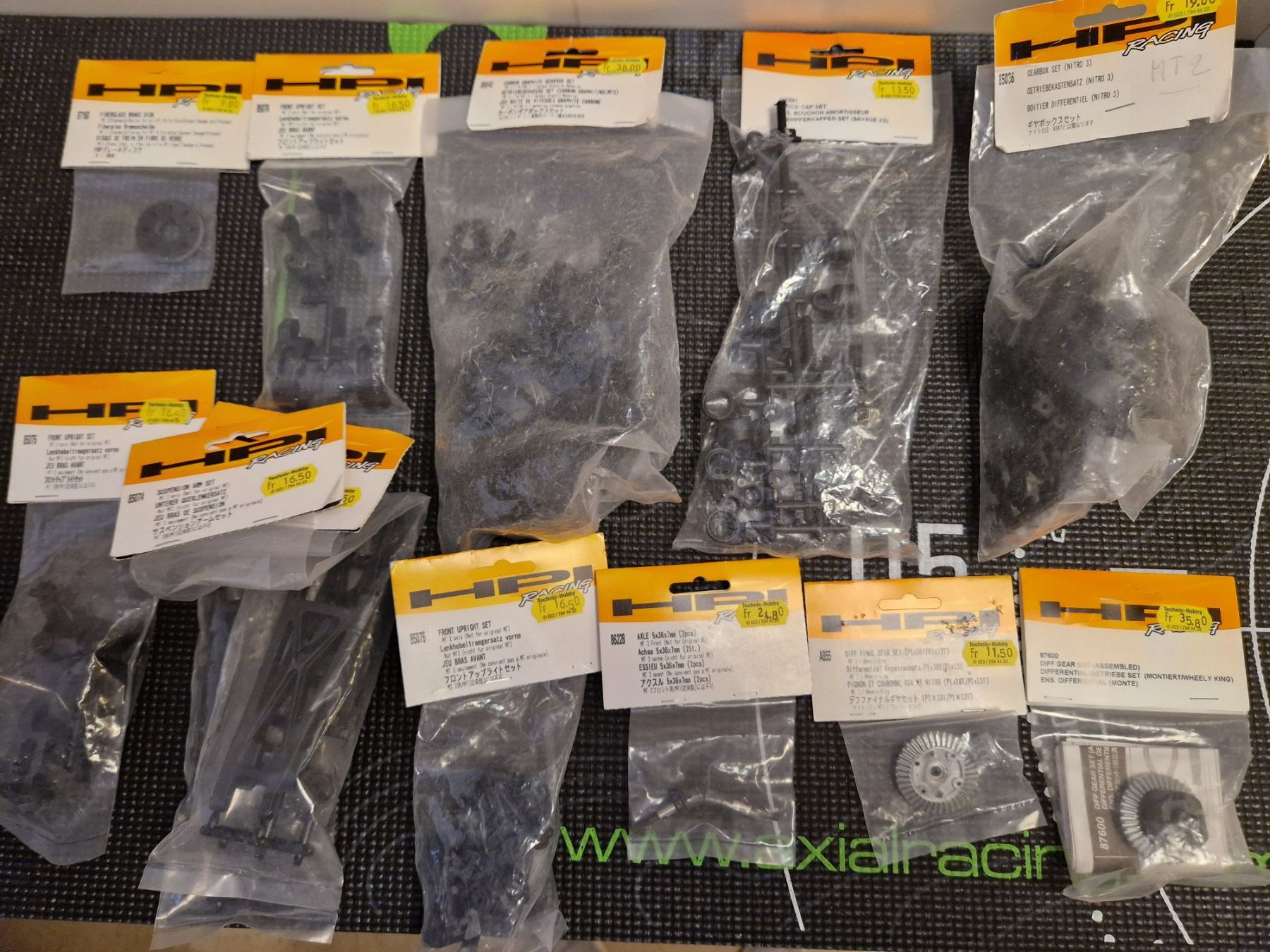 HPI RC Kits de montage: Lots de pièces HPI MT et MT2 neuve – Neuf avec emballage d'origine à Petit-Lancy par bibi1234