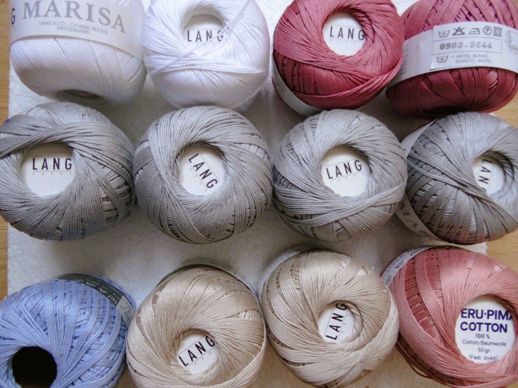 Lang Yarns Lana: 10 Knäuel LANG MARISA – Nuovo e nell'imballaggio originale da Gossau SG venduto da oreliefredy 7