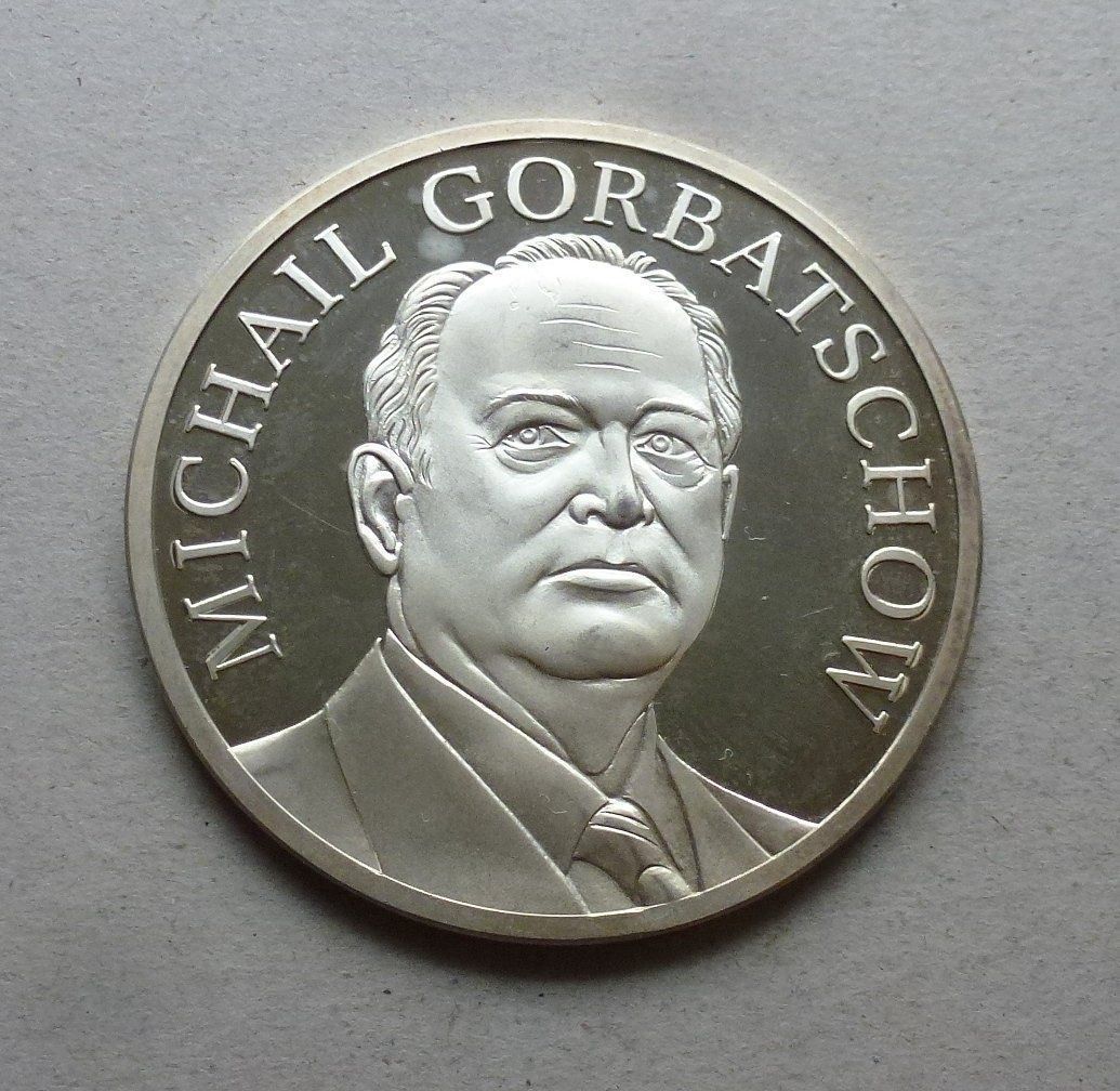 Medaglie: SILBER ++ Medaille Michael Gorbatschow (35,1 Gramm) – Usato da Walkringen venduto da Casablanca777