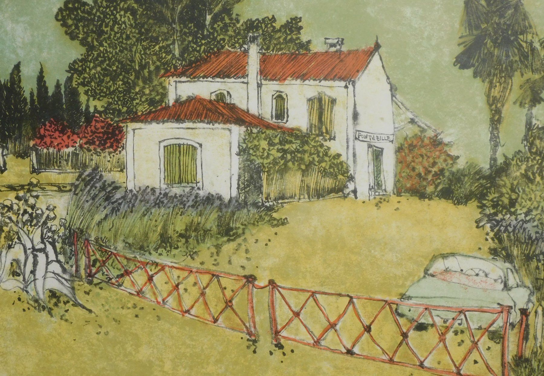 Grafica & Litografie: Luzerner Kunst Original Lithografie v Marco Richterich lim – Usato da Sursee venduto da 76 2
