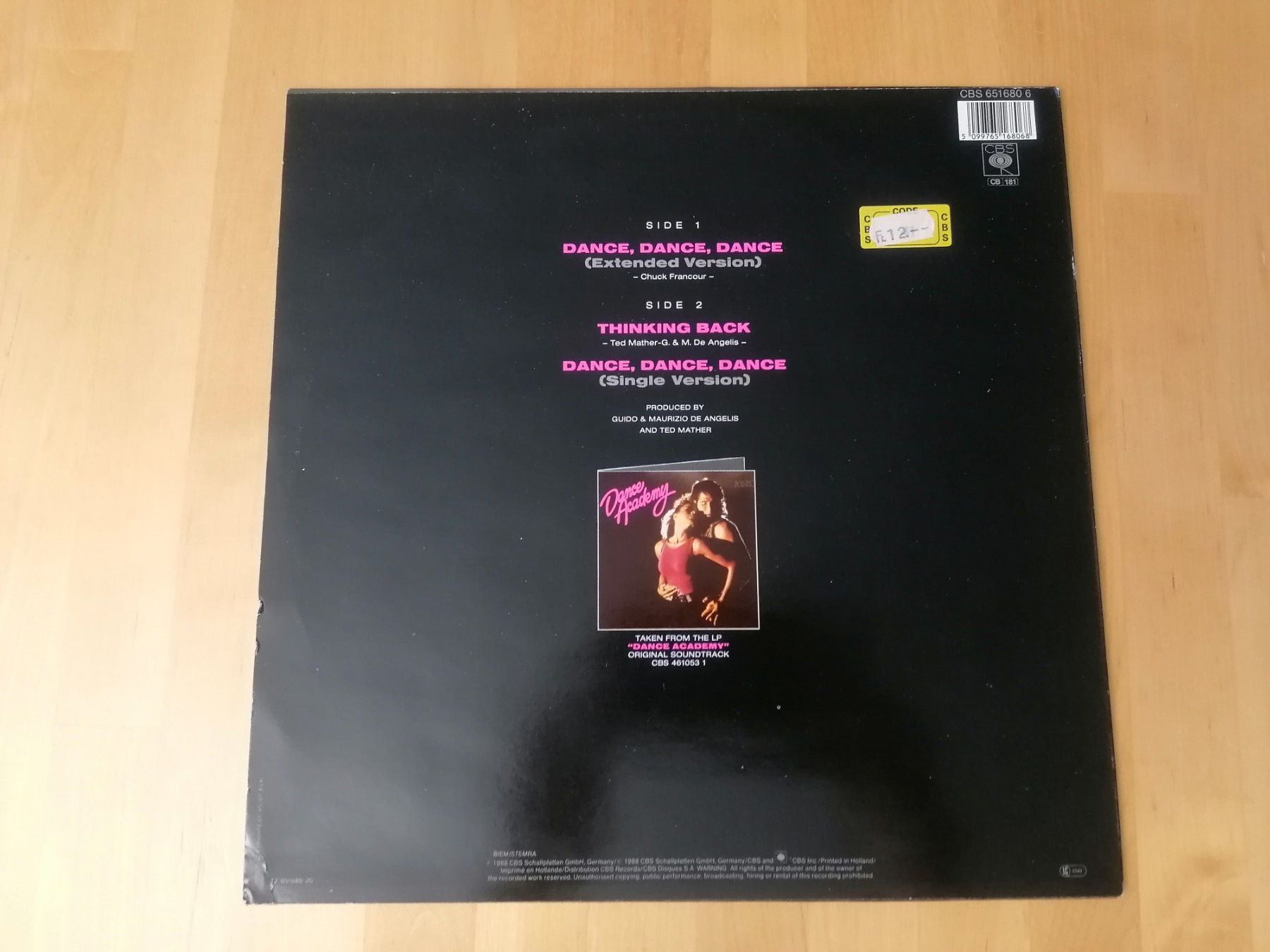 Dischi in vinile: Chuck Francour – Dance, Dance, Dance – Usato da Emmenbrücke venduto da WintoWin 1