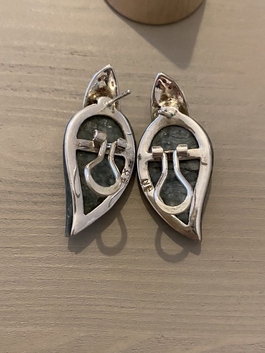 Orecchini pendenti & Orecchini a lobo: Damen Ohrhänger Sterlingsilber 925 – Usato da Birr venduto da Vintage-Liebhaber 3