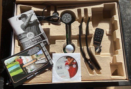Hometrainer: Golf launchpad Tour stimulator Electric Spin as new – Nuovo e nell'imballaggio originale da Gunten venduto da juliana17 4