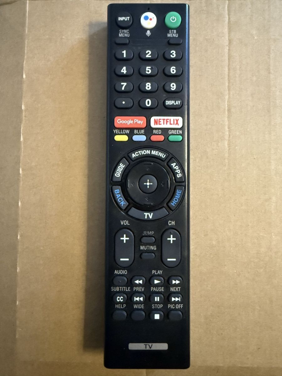 Sony Telecomandi: Sony Voice Remote Control (Original)- Model RMF-TX300U – Usato da Moosseedorf venduto da ram_c65w