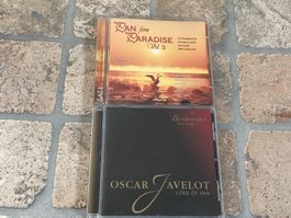 2 CD Panflöte, Oscar Javelot Lord of Pan, Pan from Paradise