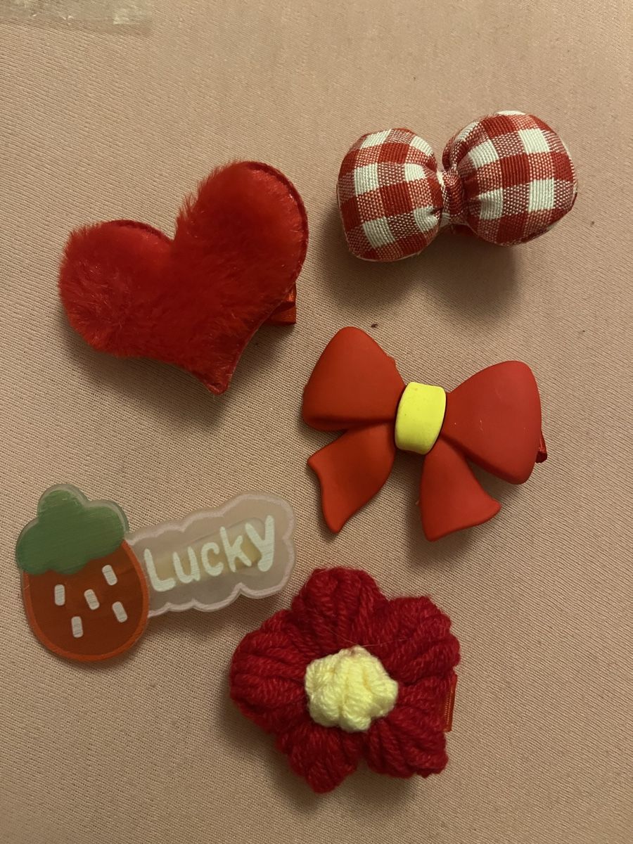 Haarschmuck: Haarschmuck-Set Rot.neu ungebraucht – Neu und originalverpackt aus Olten von sae_82z2 3