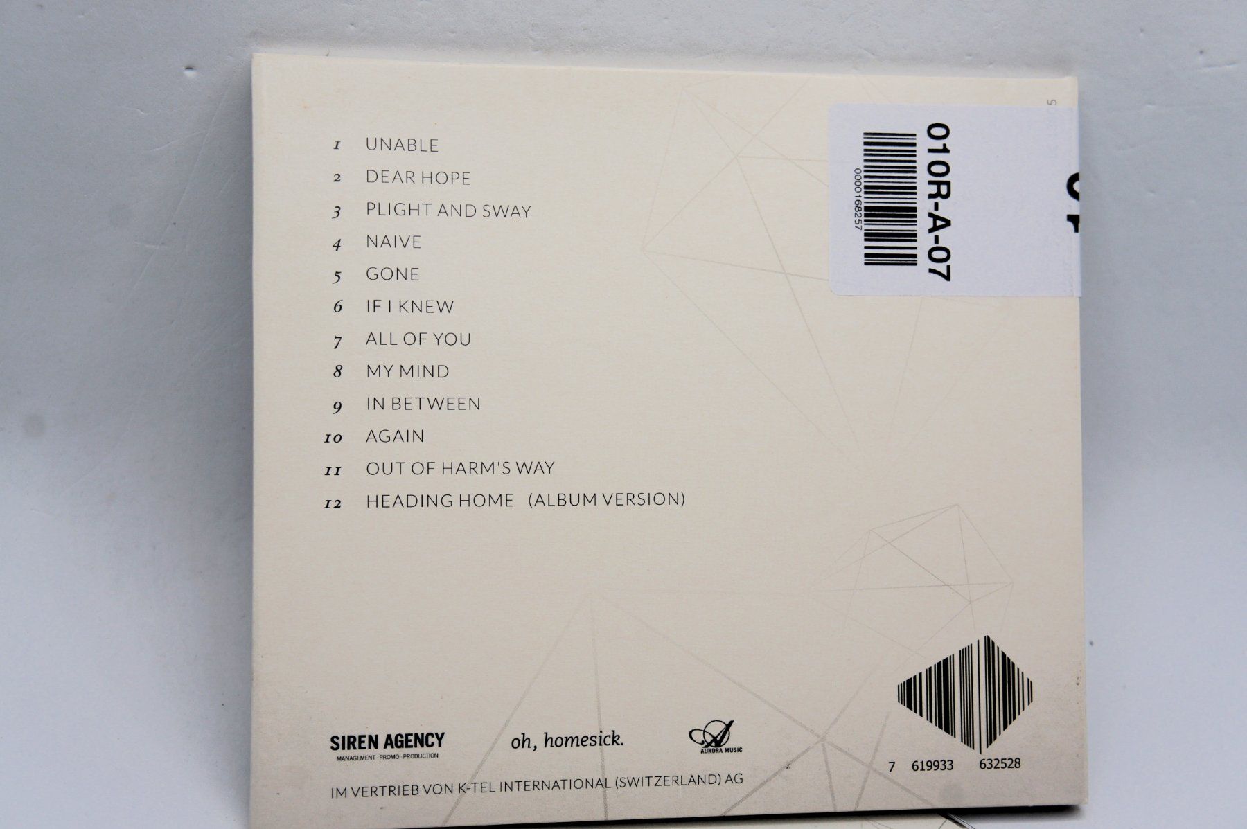 CD: CD Me, Valentin & You – If – Usato da Ernetschwil venduto da luisvonerni 2