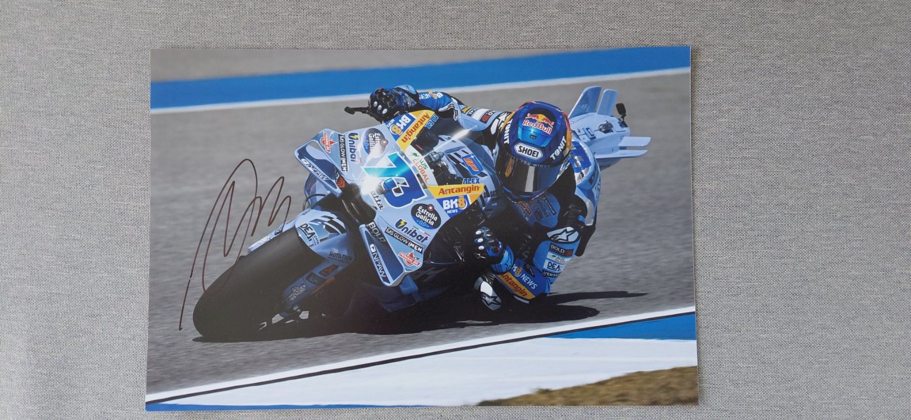 Autografi: Autogramm Alex Marquez – Usato da Schmerikon venduto da Olympia04