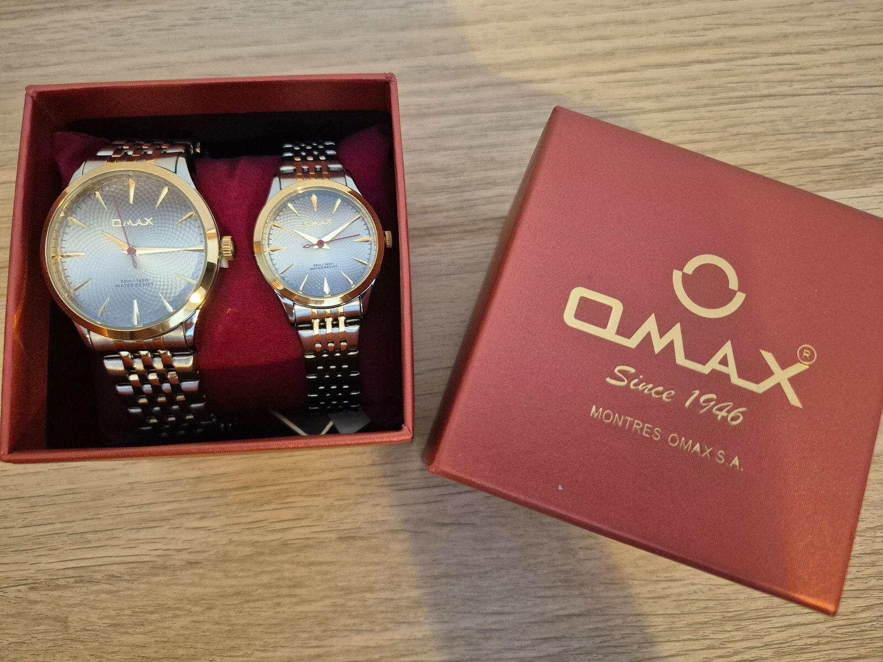 Montres: OMAX Partneruhrenset bicolor / silber – Neuf avec emballage d'origine à Zürich par zah_967f 1