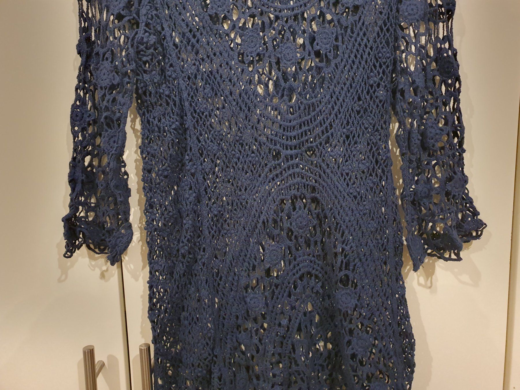 Vestiti: Strandkleid Gr. S / M Häkelmuster blau – Nuovo (secondo la descrizione) da Heinrichswil venduto da sabi2809 2
