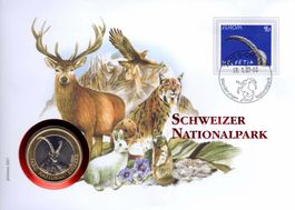 Münzbrief Steinbock 2007