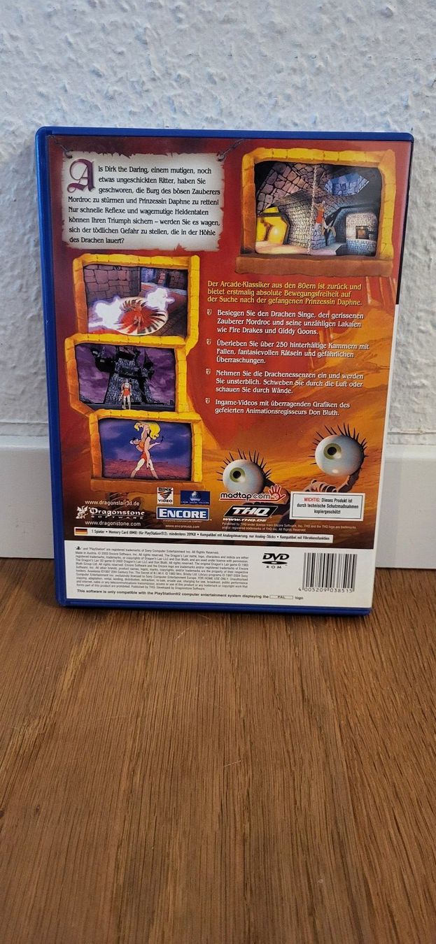 Sony Giochi: PS 2 - Dragons Lair 3D Special Edition – Usato da Münsingen venduto da DigitaleSpielecke 1