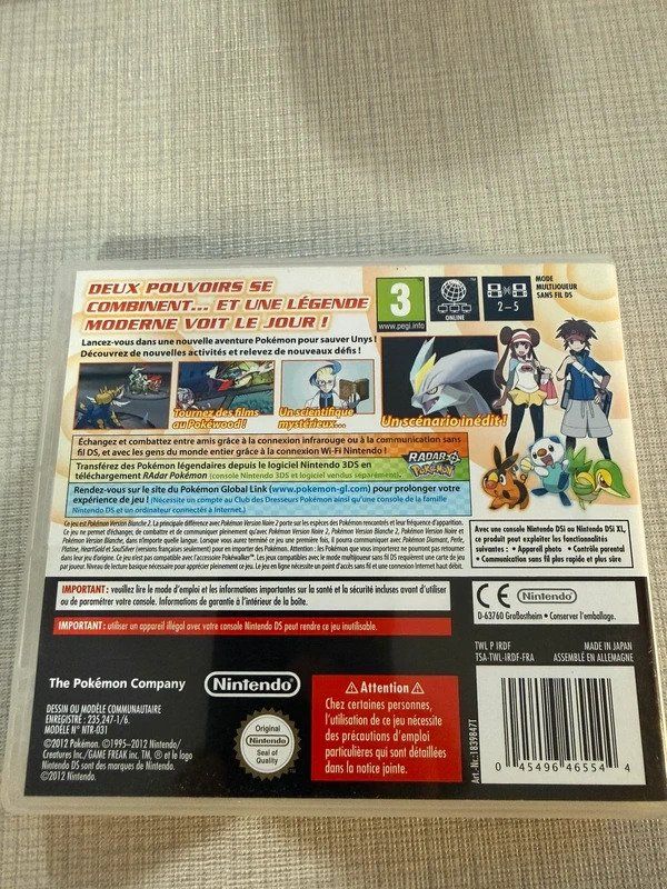 Pokémon Spiele: Jeu Nintendo DS Pokémon Version Blanche 2 complet – Gebraucht aus Genève von DeinMarket 2