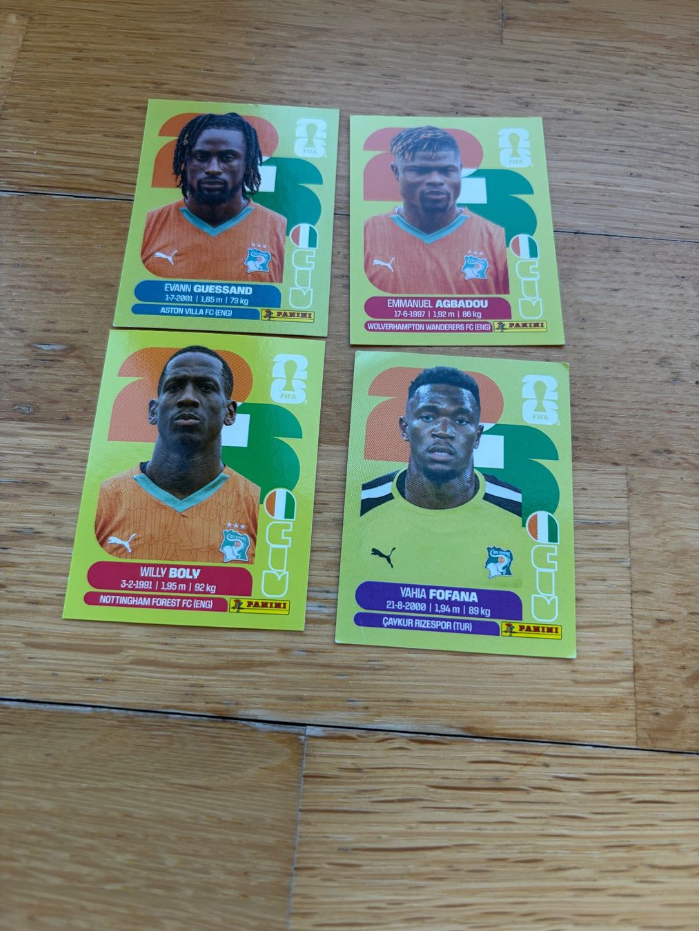Panini Cartes à collectionner: Panini CIV 2,7,8,19 – Neuf (Voir description) à Zürich par bel5