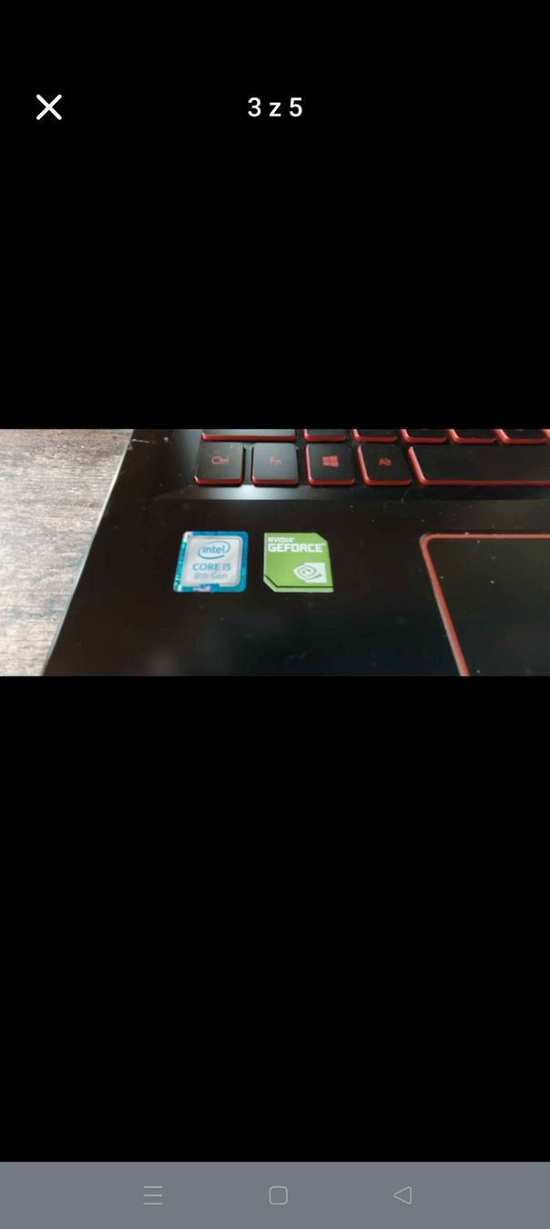 Acer Notebook: Acer NITRO 5 – Usato da Horn venduto da mbenka 2