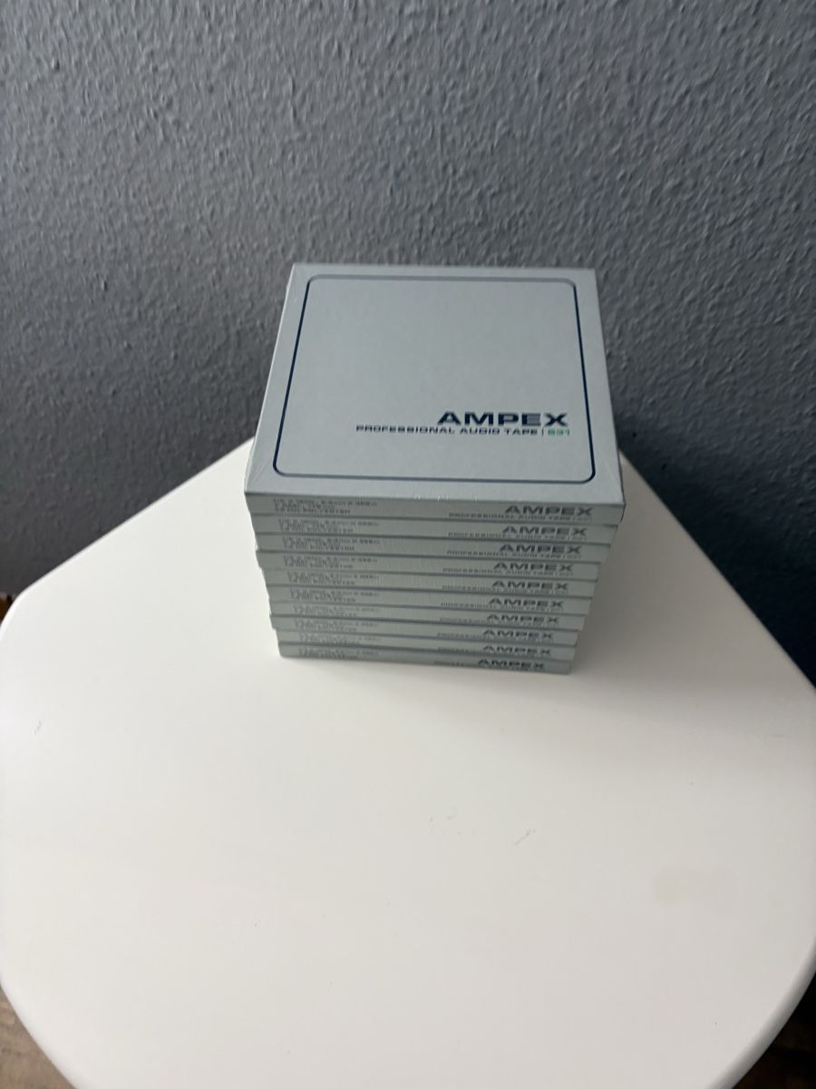 Amplificatori: Lot de 10 bandes Ampex 631 neuf – Usato da petit lancy venduto da FerreiraLuis