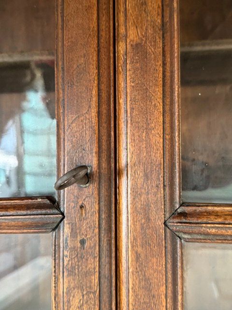 Credenze: CREDENZA TICINESE IN NOCE PERFETTA ANNI 1950 – Usato da Davesco-Soragno venduto da kappas 8