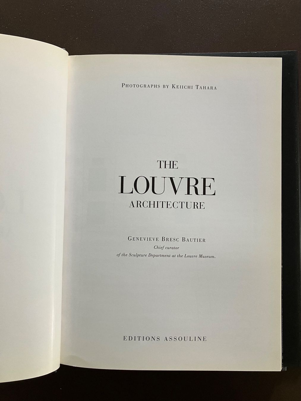 Libri: The Louvre Architecture - Assouline - Paris – Usato da Menziken venduto da timbuktu1001 1
