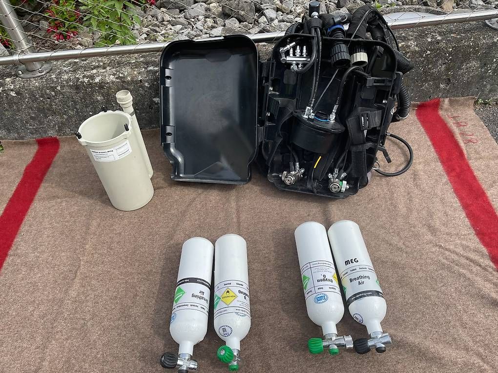 Respiratori & Giubbotti: AP  CCR Rebreather – Usato da Grabs venduto da MEG1000 2