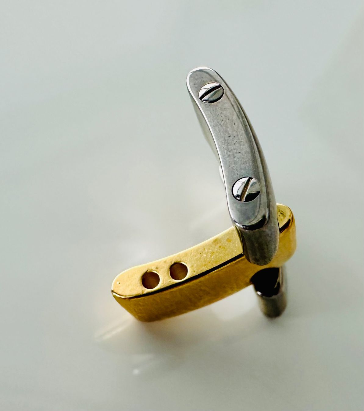 Baume & Mercier Orologi: BAUME & MERCIER LINEA  - MAILLON BICOLORE 16 mm – Nuovo (secondo la descrizione) da Conthey venduto da advisia 6