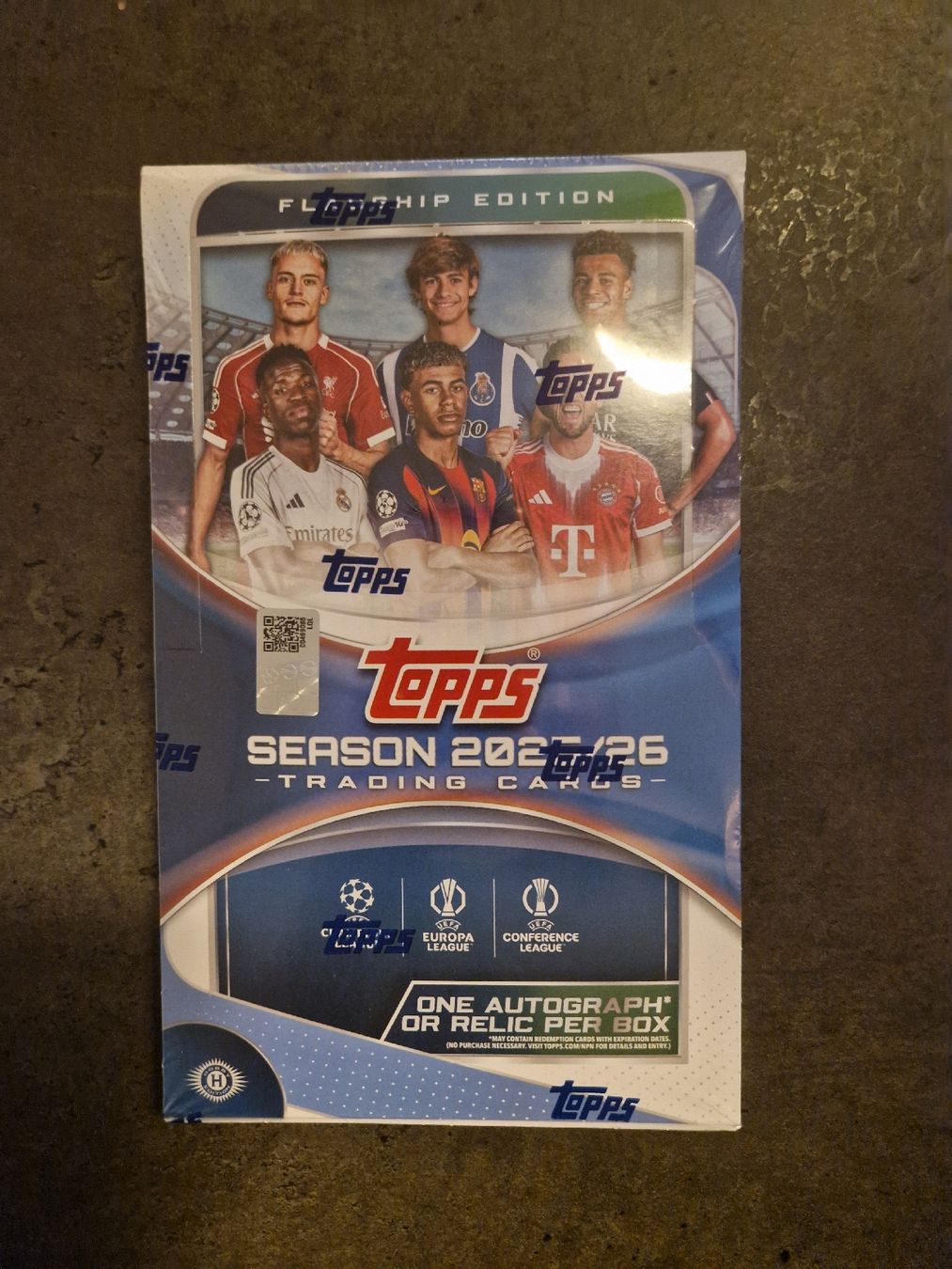 2025-26 Topps UEFA Club Competitions - Hobby Box Flagship (Neu und ...