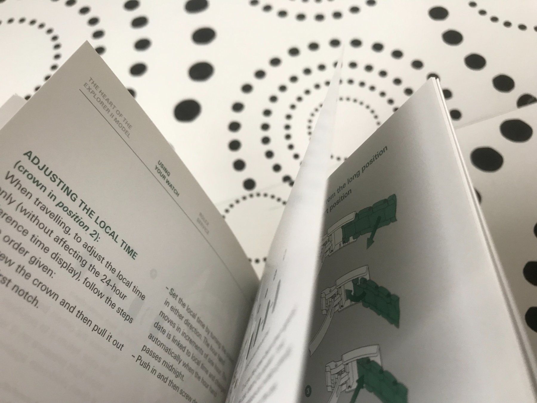 Documenti: ROLEX EXPLORER II - OPERATING INSTRUCTIONS - ENG !!! – Nuovo (secondo la descrizione) da Epalinges venduto da dream-watch 3