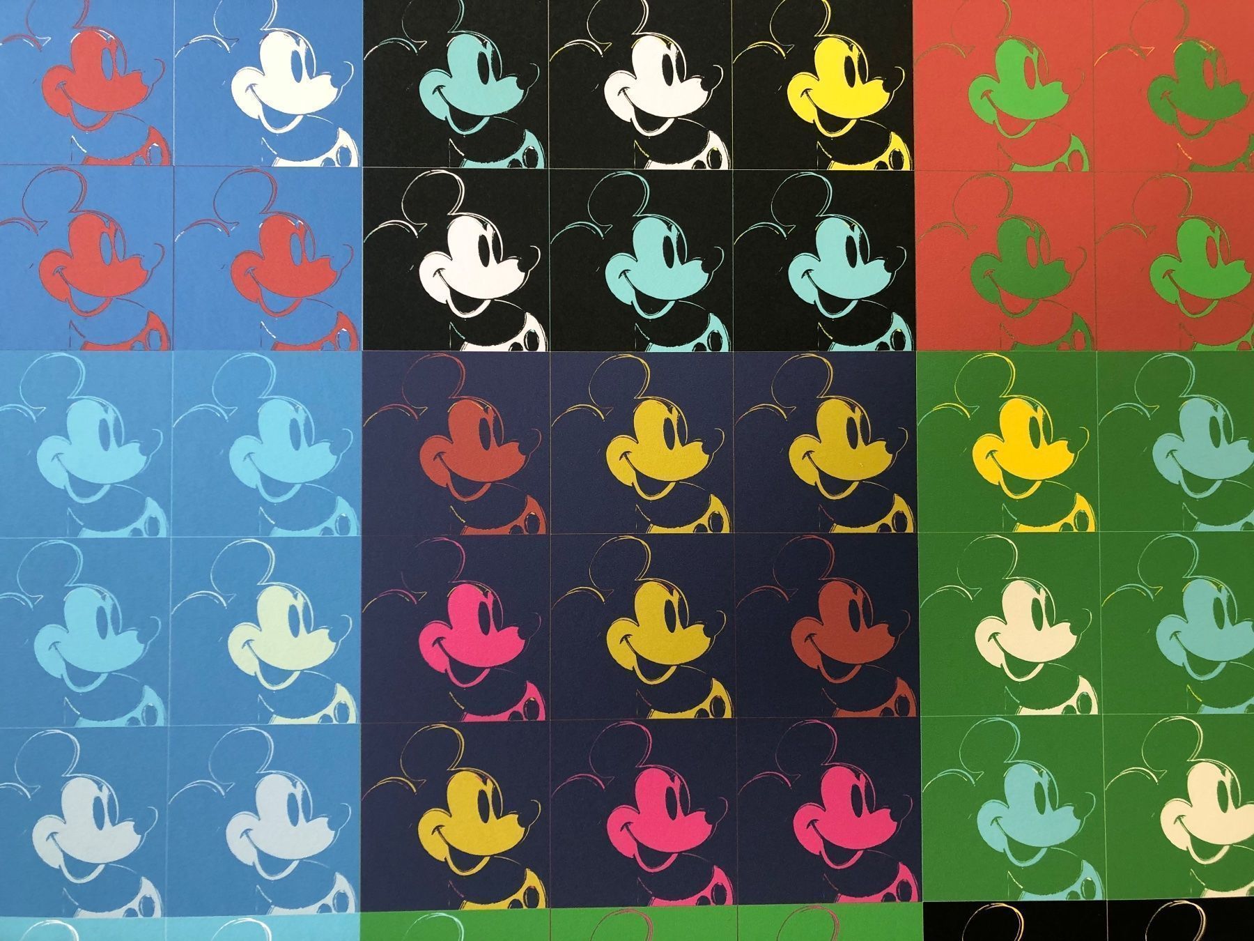 Dipinti: Andy Warhol: Mickey Mouse, POP Art 318/2400 – Nuovo (secondo la descrizione) da Meilen venduto da Smgdesign 4