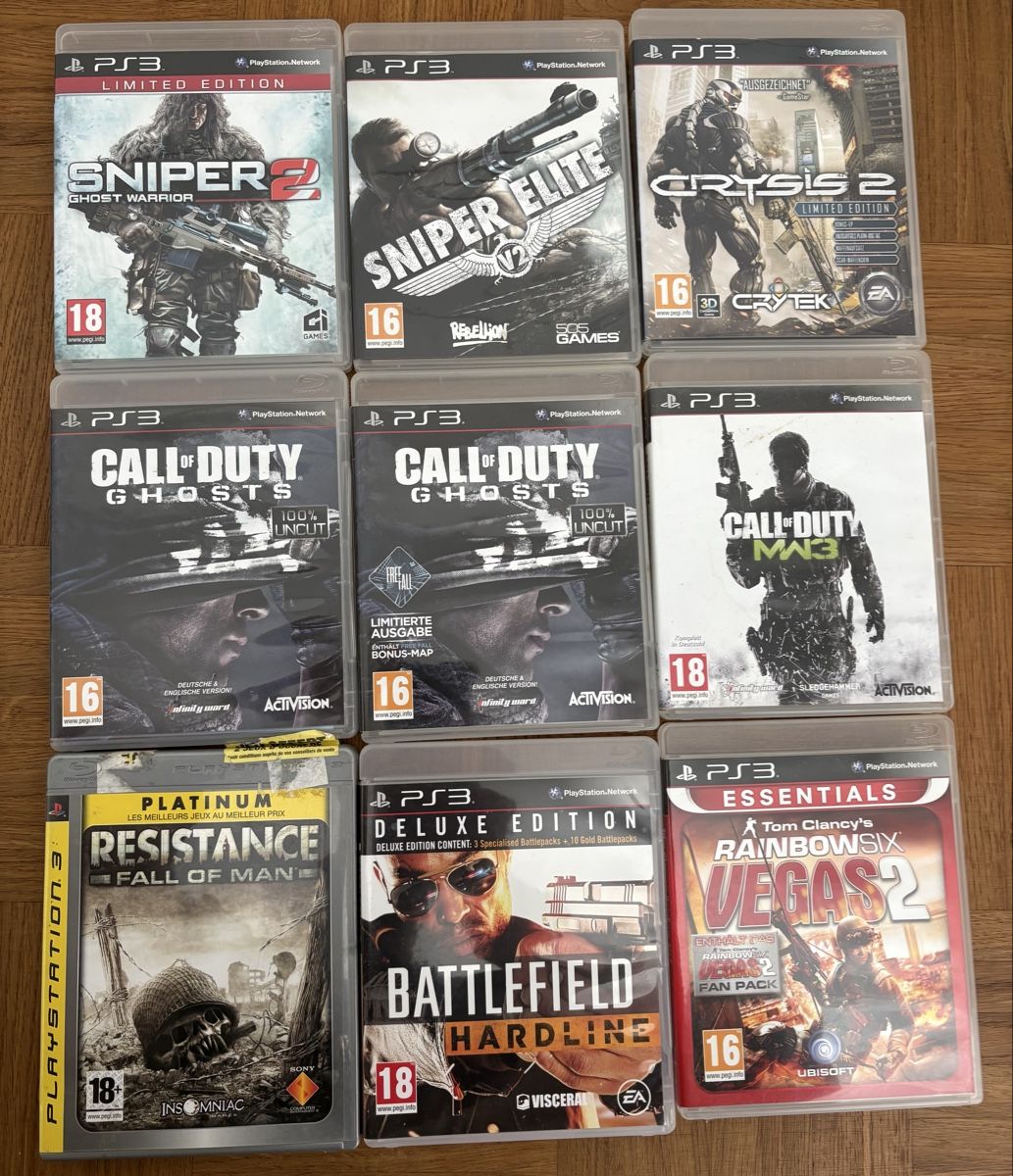 Giochi: Playststion 3 Spiele Set COD BF Sniper ab Fr. 1.-  – Usato da Perlen venduto da S0nG0ku
