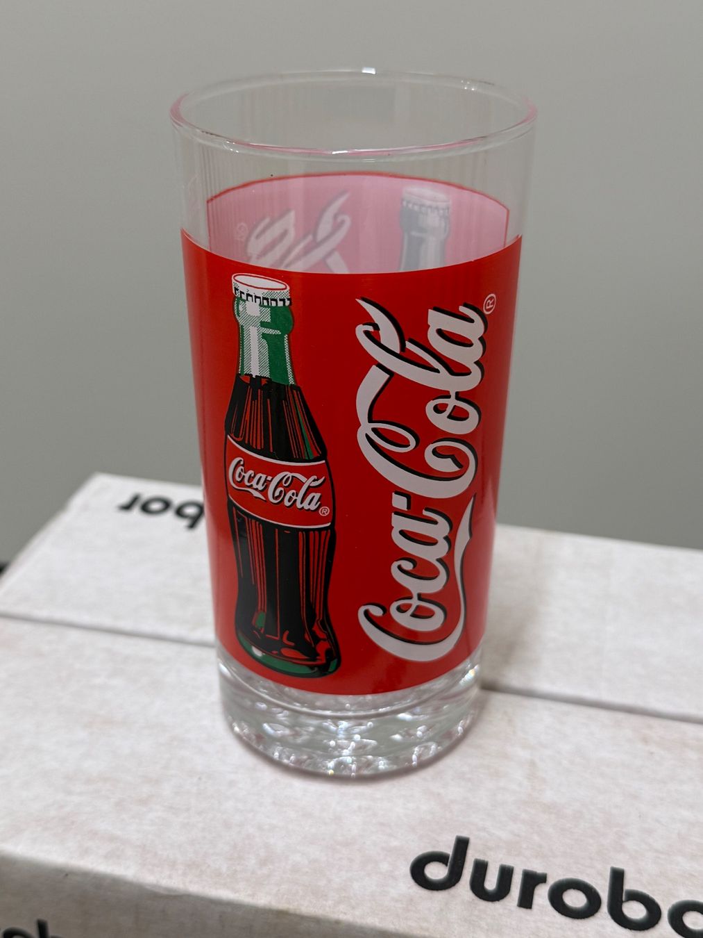 Coca-Cola Gläser: Original Coca Cola Gläser (3 dl) – Neu und originalverpackt aus Kriens von Haega