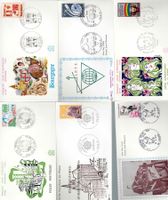 6 Stück FDC Frankreich