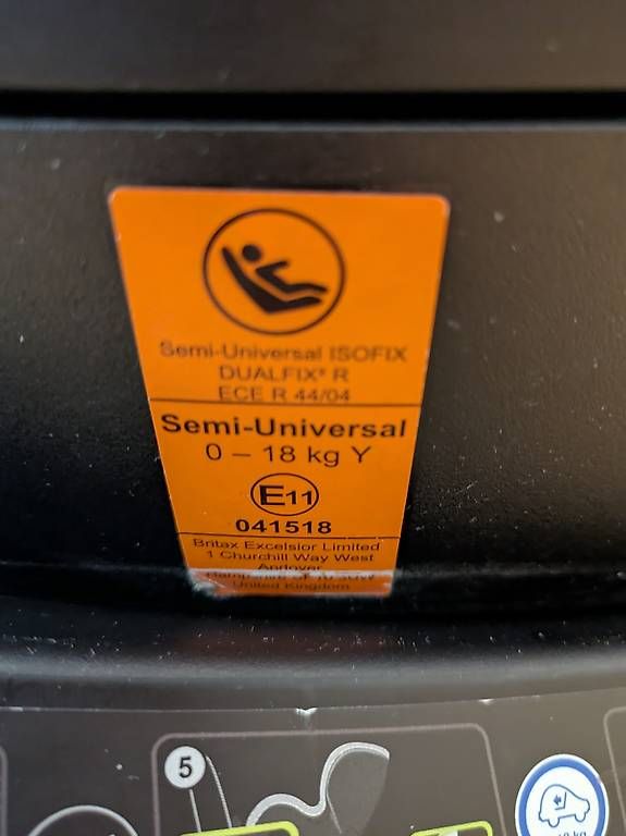Seggiolini per auto: Britax Römer Dualfix 2 R – Usato da Zürich venduto da fra_rgh5 4