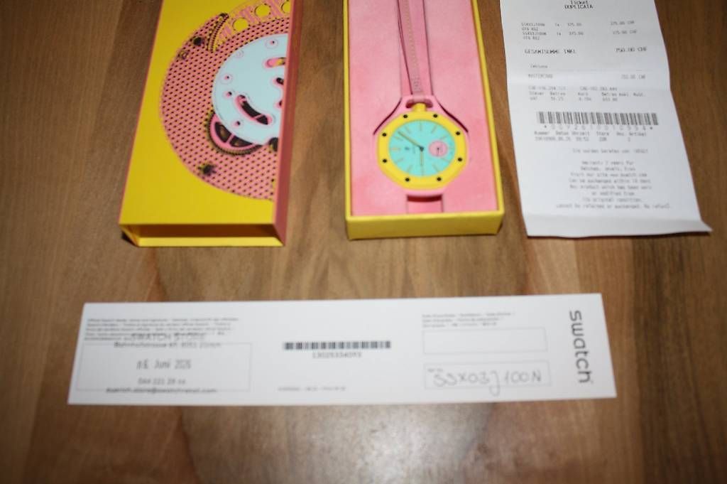 Swatch Orologi: Royal Pop OTG ROZ – Nuovo e nell'imballaggio originale da Buchrain venduto da Donatello4 1